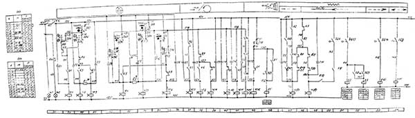 Електрична схема токарно-револьверного верстата 1г340